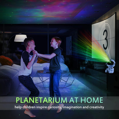 Astronaut Galaxy Sky Projector with 8 Nebula Modes 2 Star Modes, Remote Control 360° Rotation Adjustable Brightness Speed for Bedroom Ceiling Children Adults - magcubicvision.com