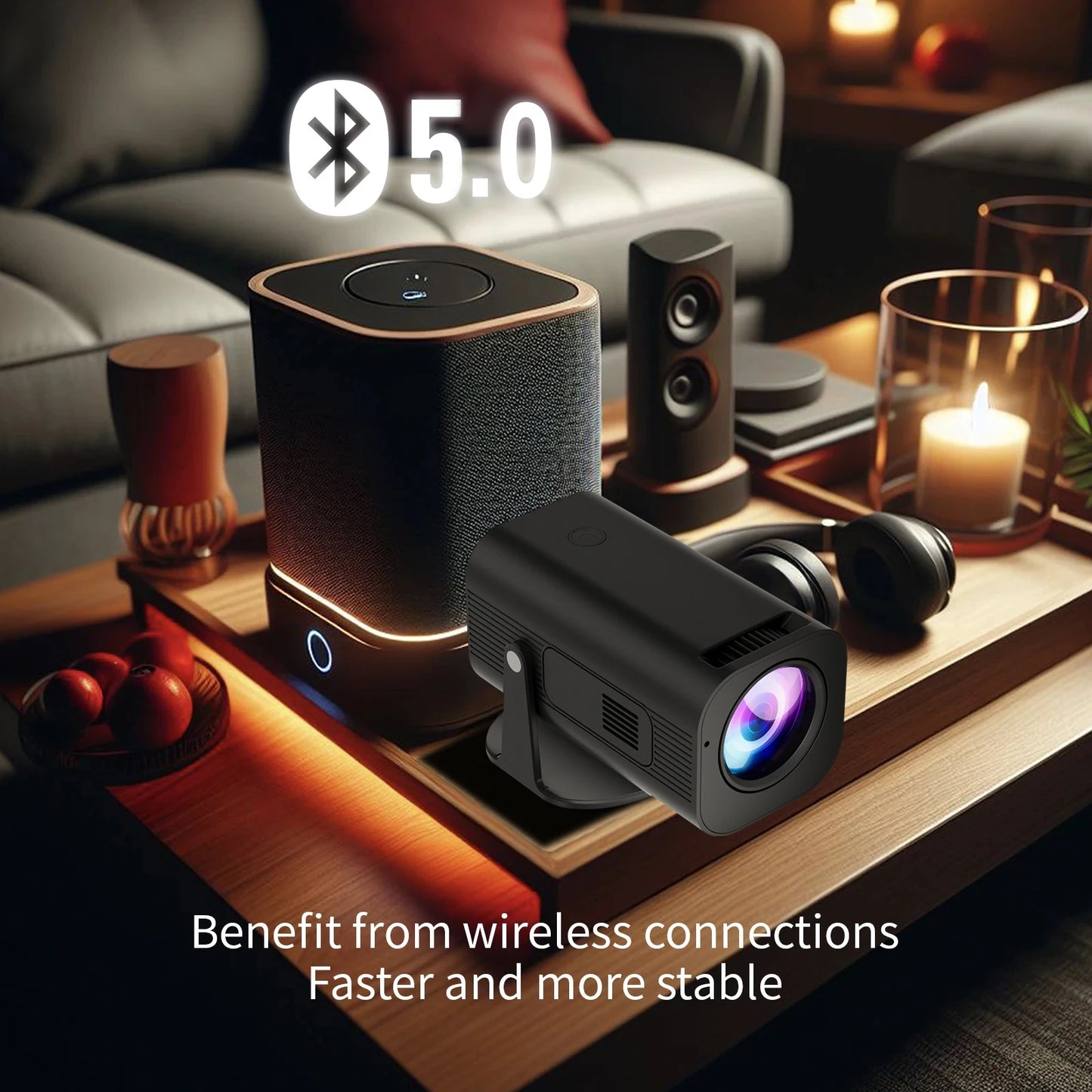 P330 Mini Projector 4K Android 11 380 ANSI Native 1080P Wifi6 BT5.0 8K Cinema Portable Video Beamer magcubicvision.com