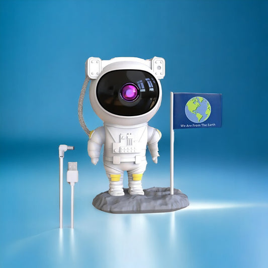 Bluetooth Speakers With Powerful Sound Astronaut Shape Galaxy Star Projector Light Christmas Birthday Gift for Men Women Friend - magcubicvision.com