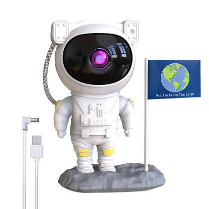 Bluetooth Speakers With Powerful Sound Astronaut Shape Galaxy Star Projector Light Christmas Birthday Gift for Men Women Friend - magcubicvision.com