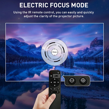 P12 Native 1920*1080p 4K 3D mini projector Android 9.0 smart projector build in battery 5G wifi BT4.2 video game Beamer magcubic projector