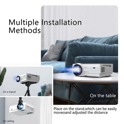  L36P Projector Full Hd 1080P 4K Wifi Mini LED Portable Projetor 2.4G 5G For Smartphone Video Home Office Camping - MAGCUBIC
