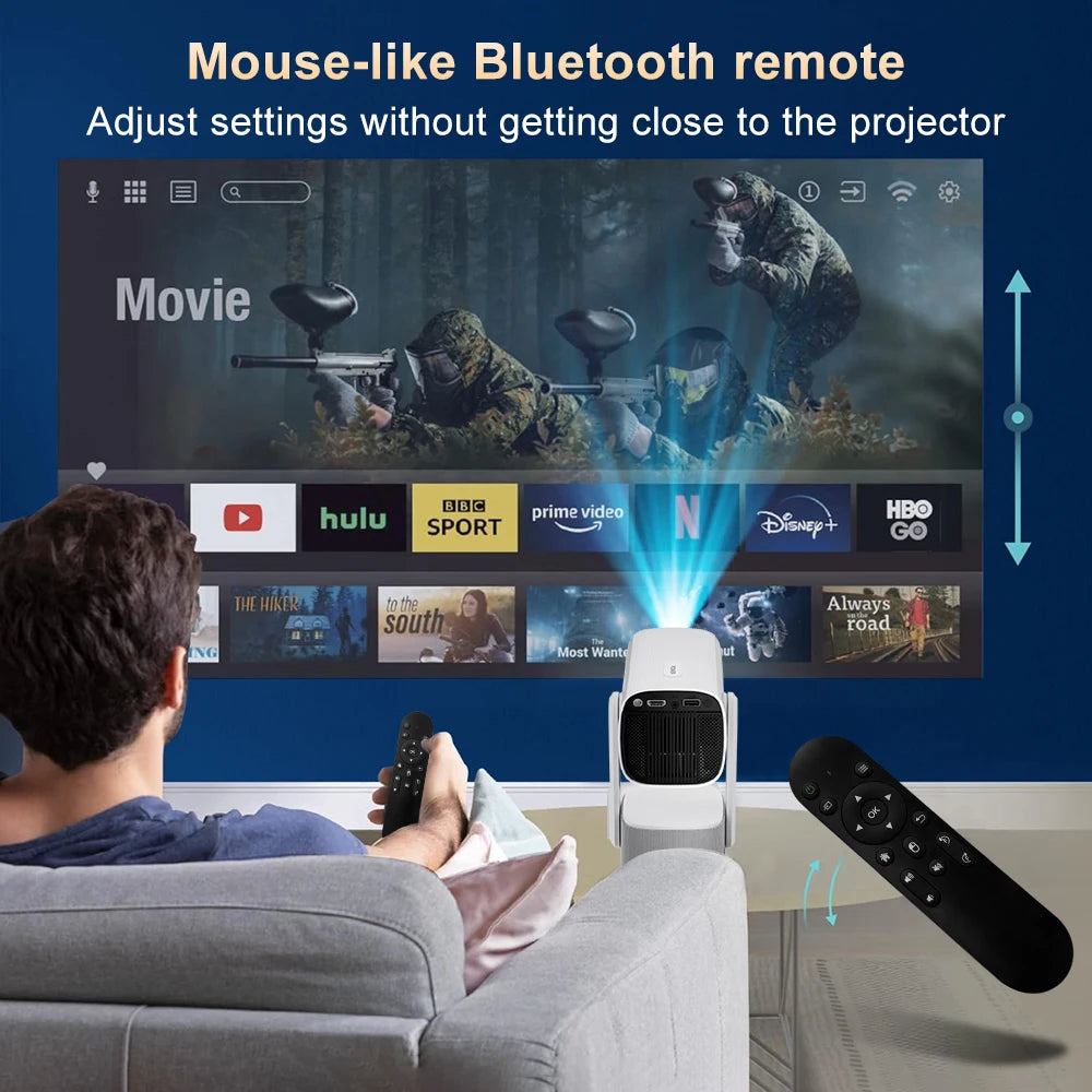 Magcubic K2 4K Projector Smart Android 11 with Ambient Light BT Speaker WIFI Auto Focus Keystone Free-Style Home Outdoor Movie ﻿